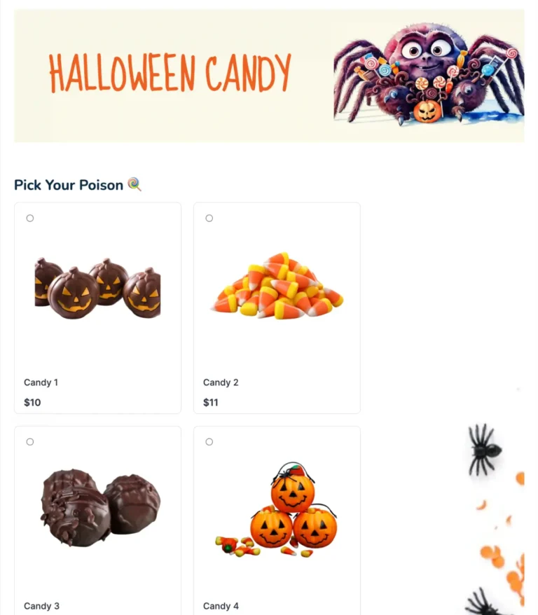 halloween candy order