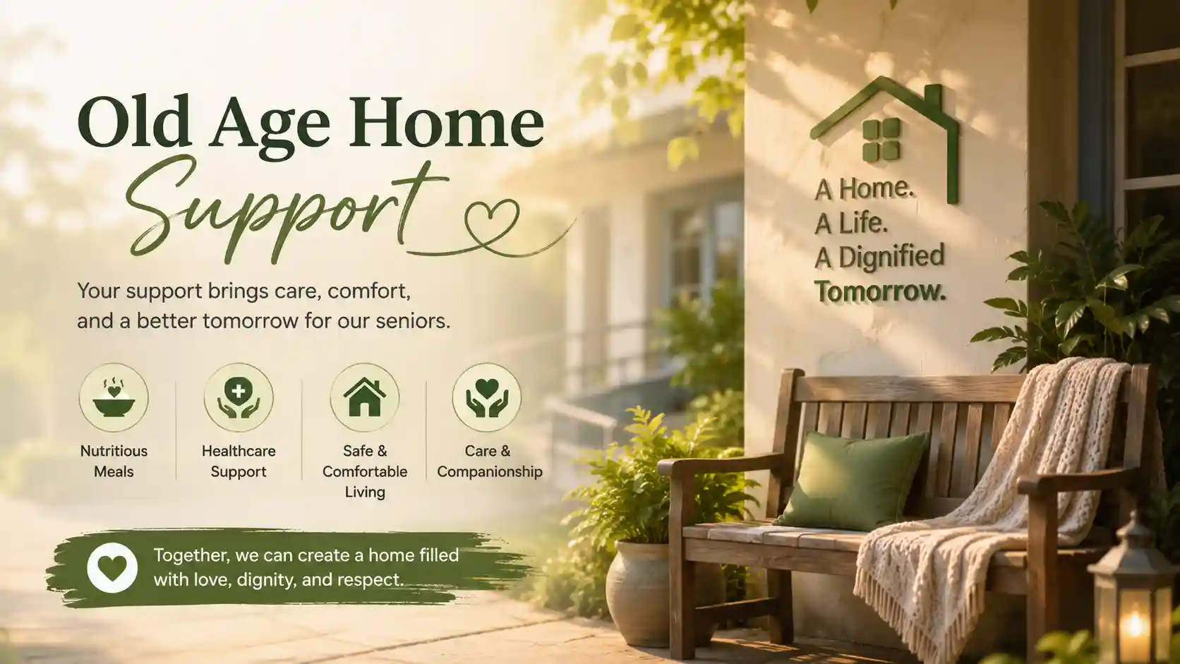 Old Age Home Support Donation Form